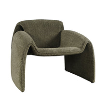 Dolce Mid-Century Modern Bent Angle Upholstered Accent Chair
