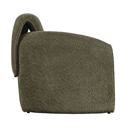 Dolce Mid-Century Modern Bent Angle Upholstered Accent Chair