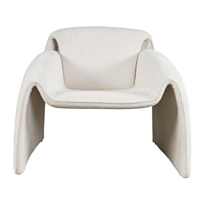Dolce Mid-Century Modern Bent Angle Upholstered Accent Chair