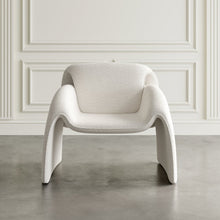 Dolce Mid-Century Modern Bent Angle Upholstered Accent Chair