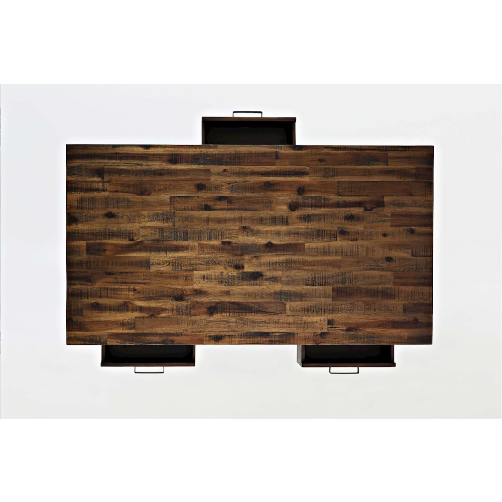 Cannon Valley Rustic Modern 3-Pc Living Room Coffee/End/Side Table Set