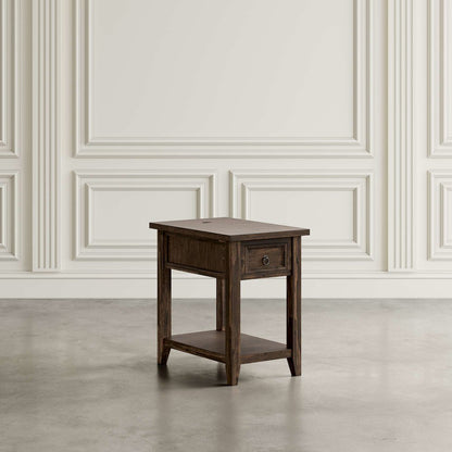 Bakersfield Transitional Rustic 3-Pc Living Room Coffee/End/Side Table Set