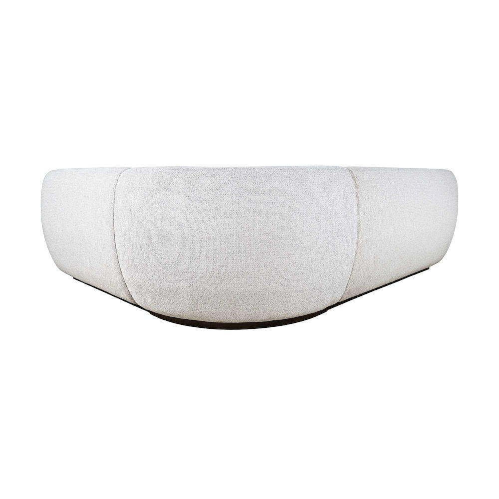 Milano Performance Fabric Banquette Sectional, 5 Seats and Corner Wedge
