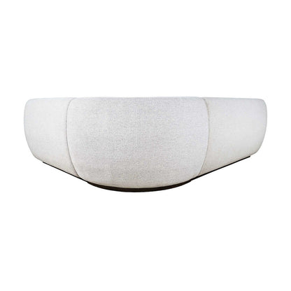 Milano Performance Fabric Banquette Sectional, 5 Seats and Corner Wedge