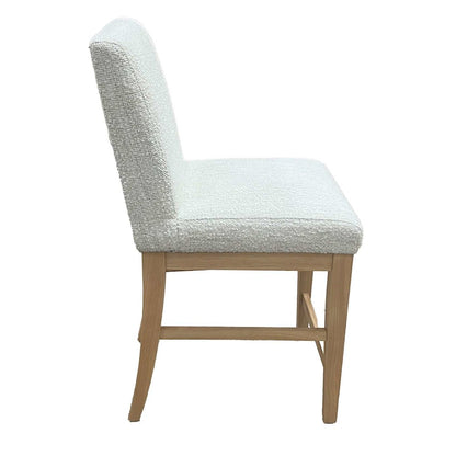 Sequoia Modern Rustic Solid Wood Upholstered Parsons Counter Stool (Set of 2)