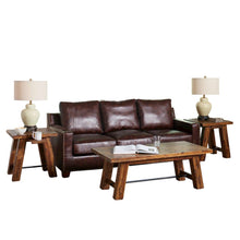 Cannon Valley Rustic Modern 3-Pc Living Room Coffee, Matching End Tables