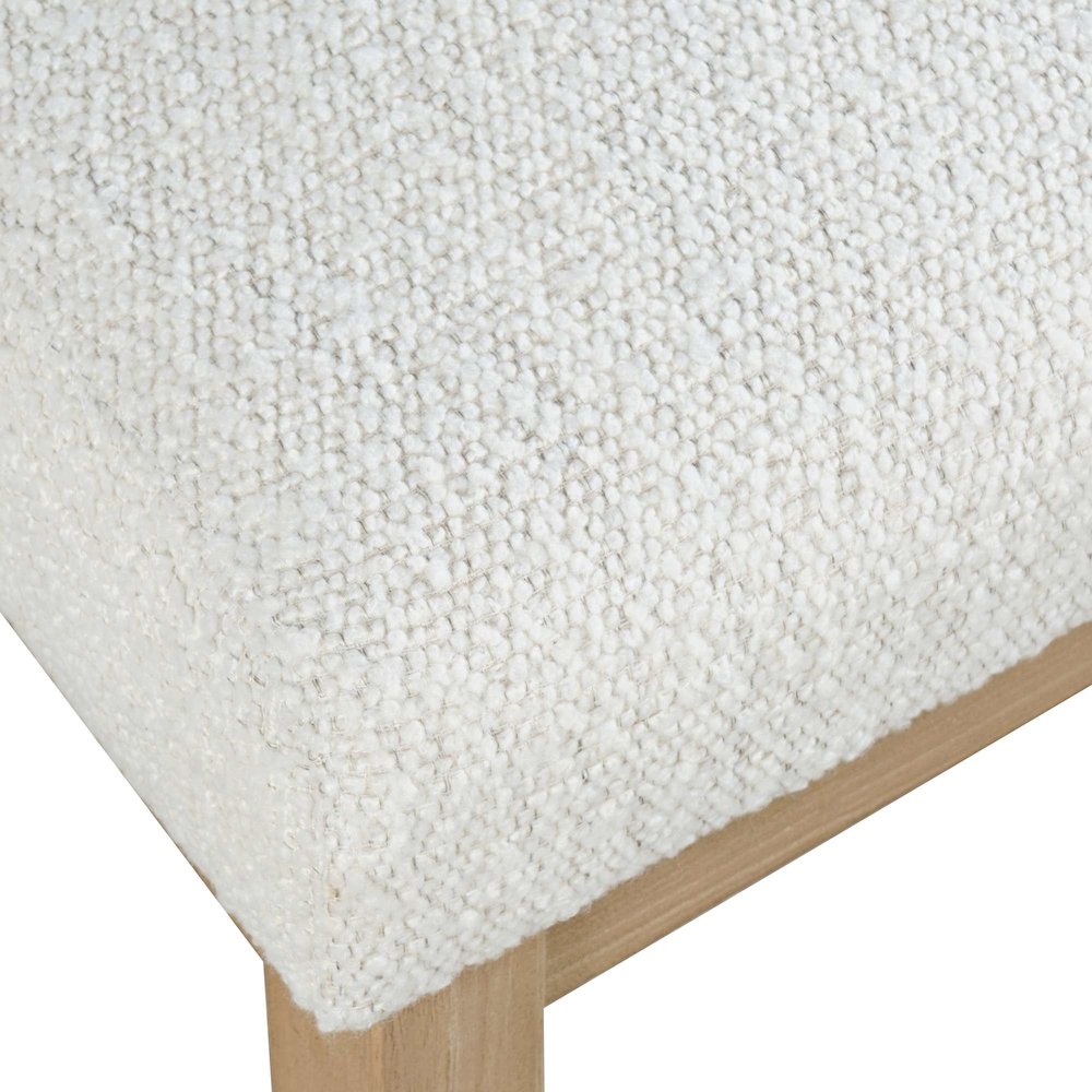 Sequoia Modern Rustic Solid Wood Upholstered Parsons Counter Stool (Set of 2)