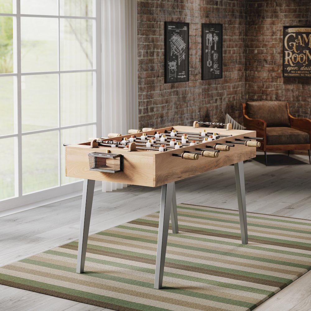 Glory Days Solid Wood 62" Foosball Game Table
