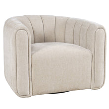 Grande Modern Barrel Swivel Upolstered Tufted Accent Chair