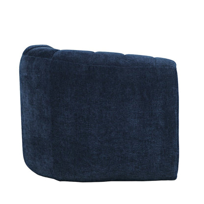 Grande Modern Barrel Swivel Upolstered Tufted Accent Chair