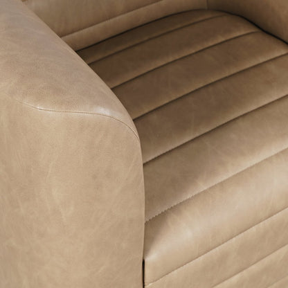 GT Faux Leather Modern Sport Accent Swivel Chair