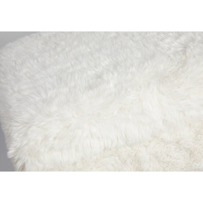 Huggy Luxury Plush Faux Fur Upholstered Storage Bench