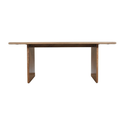 Burke 54" Rustic Modern Solid Wood Dining Bench