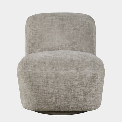 Josie Upholstered Contemporary Casual Swivel Accent Chair