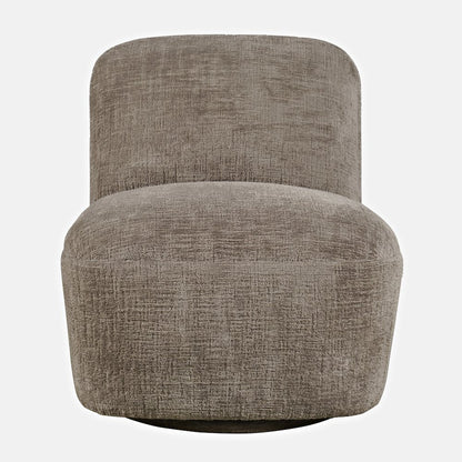 Josie Upholstered Contemporary Casual Swivel Accent Chair