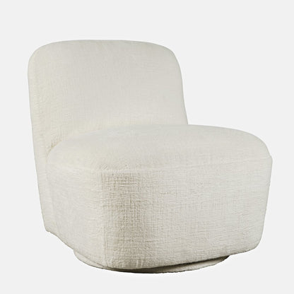 Josie Upholstered Contemporary Casual Swivel Accent Chair