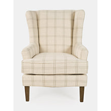 Lacroix Traditional Upholstered Wingback Accent Chair