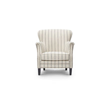 Layla Classic Upholstered Accent Chair with Nailhead Trim