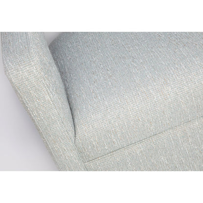 Lexy Modern Sculpted Curved Upholstered Swivel Accent Chair