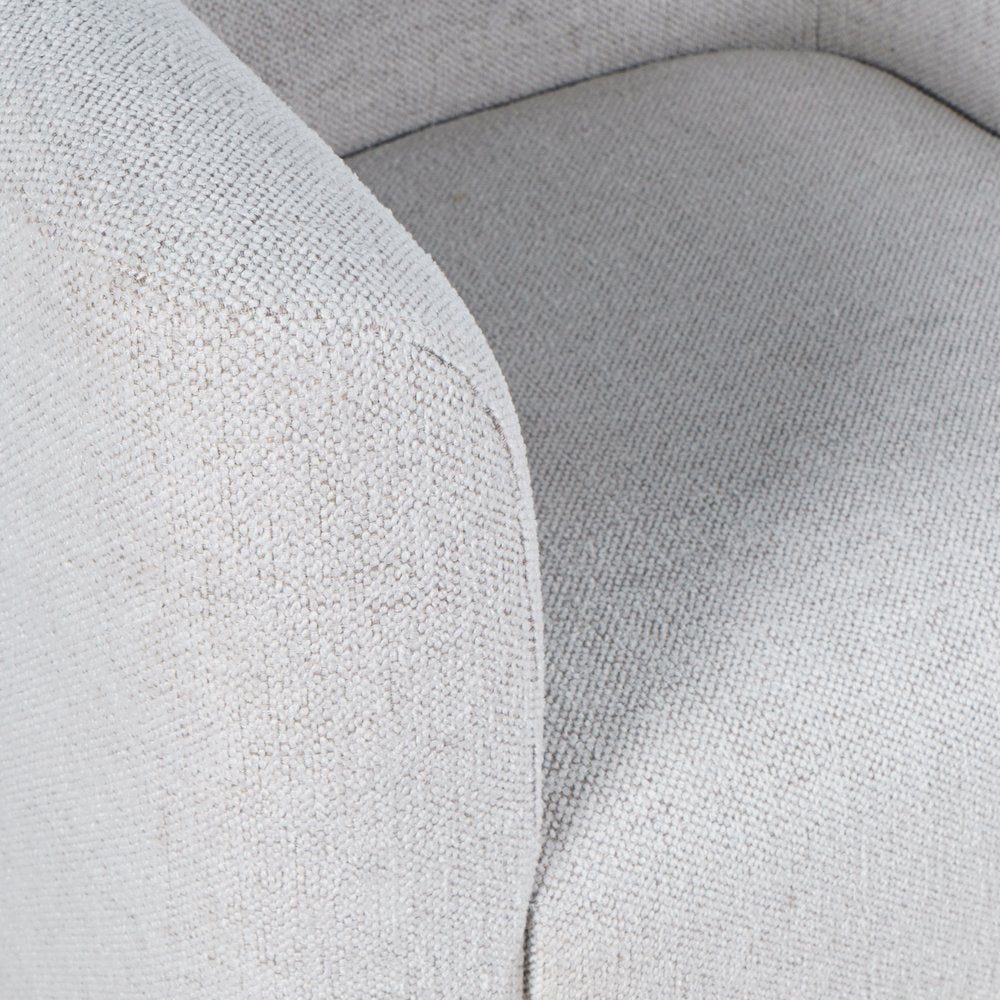 Lola Modern Contemporary Barrel Swivel Upholstered Accent Armchair