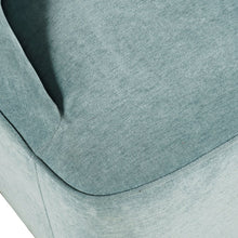 Lulu Mid-Century Modern Upholstered Casual Swivel Accent Chair