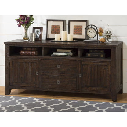 Kona Grove Distressed Rustic Solid Wood 70" Media Unit