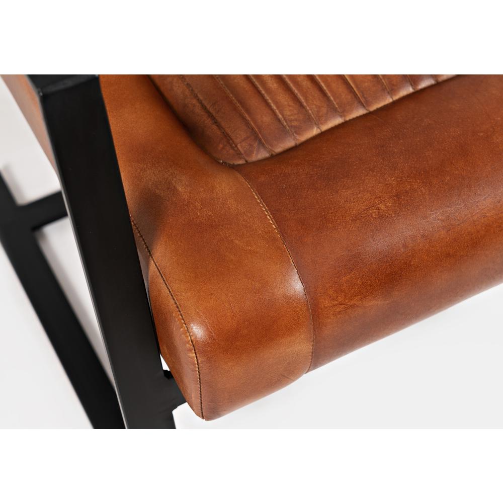 Genuine Leather Sled Chair Saddle