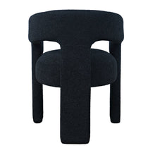 Sven Modern Contemporary Upholstered Three-Leg Curved Back Dining Chair