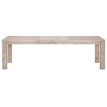 Gray Rectangular Kitchen Table – Extension Dining Table for up 8 People