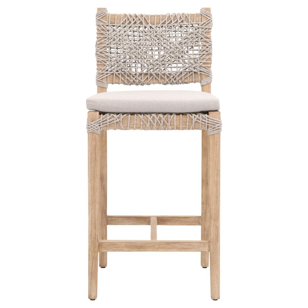 Gray Counter Stool – Brown Bar Stool and Counter Height Chair with Back