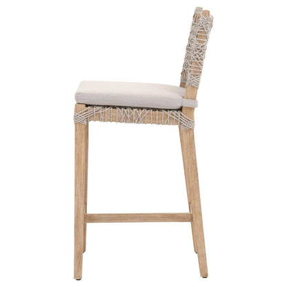 Gray Counter Stool – Brown Bar Stool and Counter Height Chair with Back