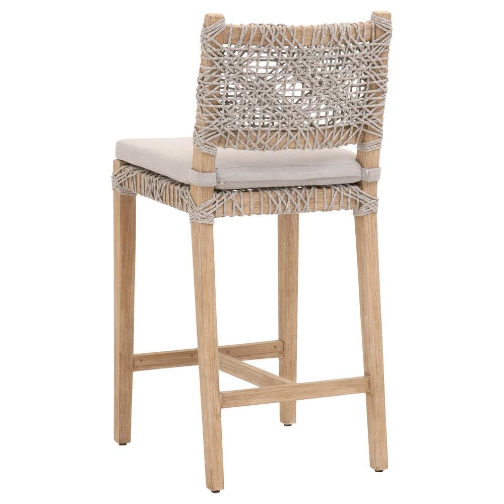 Gray Counter Stool – Brown Bar Stool and Counter Height Chair with Back
