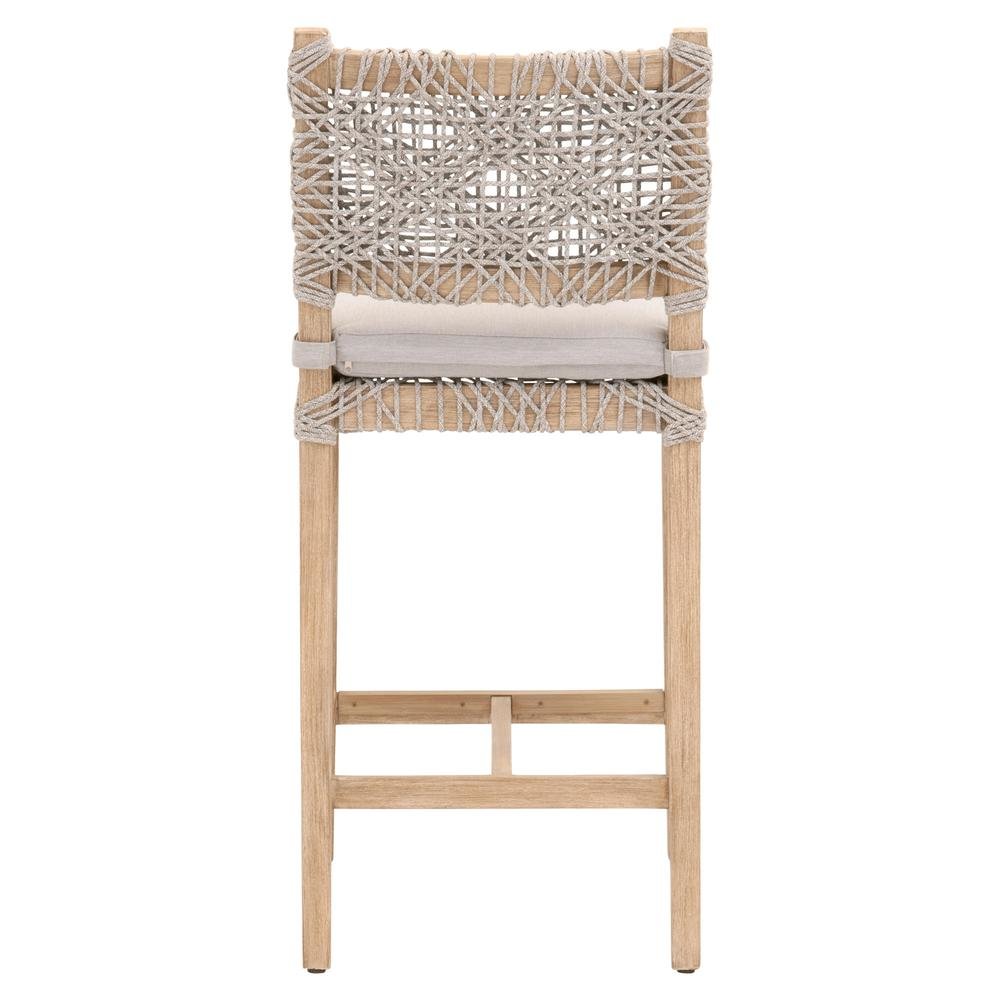 Gray Counter Stool – Brown Bar Stool and Counter Height Chair with Back