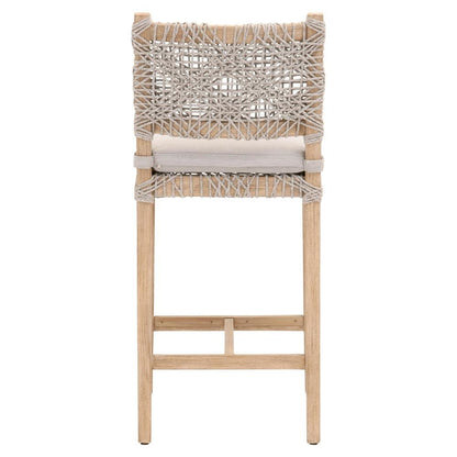 Gray Counter Stool – Brown Bar Stool and Counter Height Chair with Back