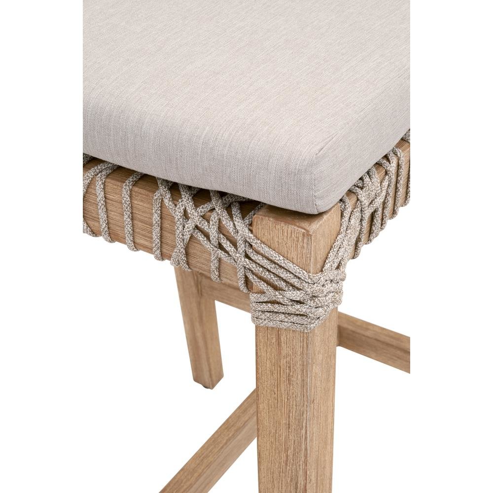 Gray Counter Stool – Brown Bar Stool and Counter Height Chair with Back