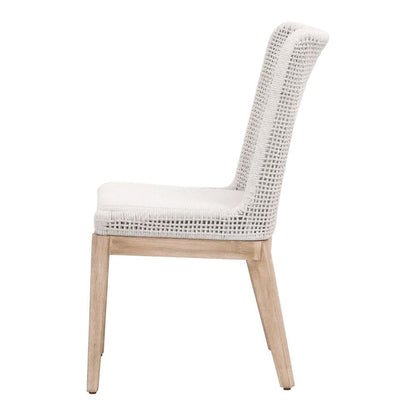Gray Woven Chair Set – Accent Chairs Set of 2 for Living Room Seating
