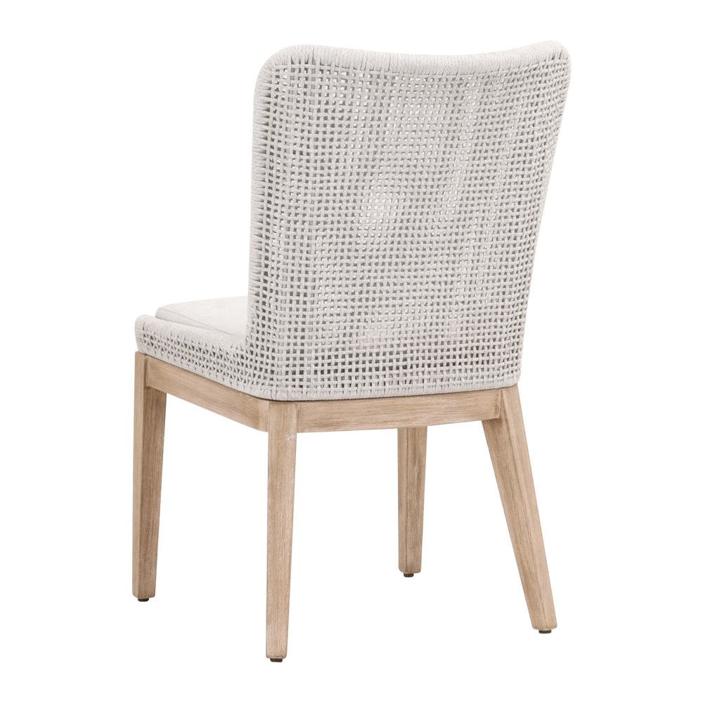 Gray Woven Chair Set – Accent Chairs Set of 2 for Living Room Seating