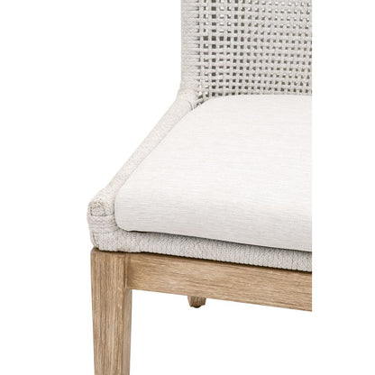 Gray Woven Chair Set – Accent Chairs Set of 2 for Living Room Seating