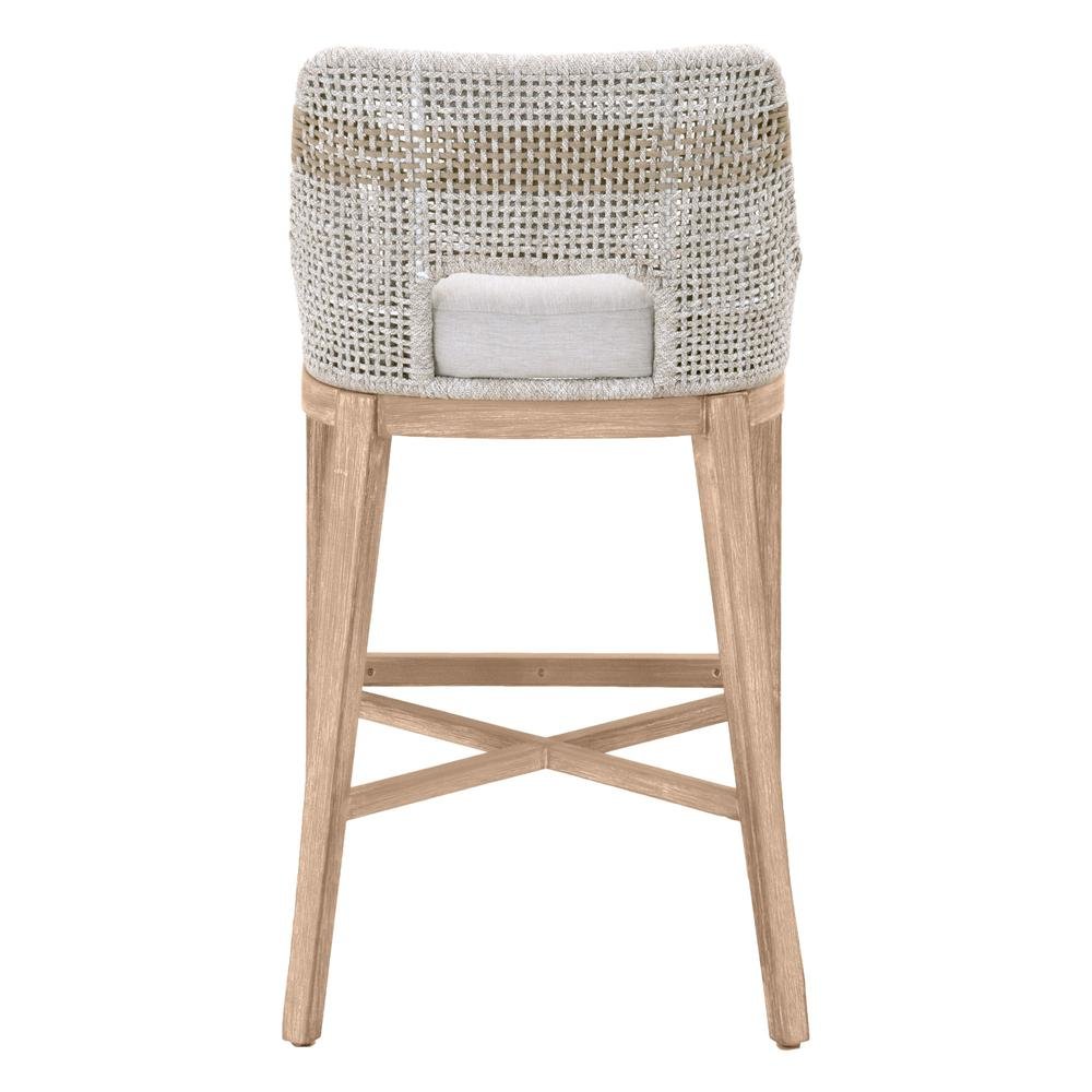 Gray Counter Height Bar Stool – Upholstered Kitchen Counter Chair
