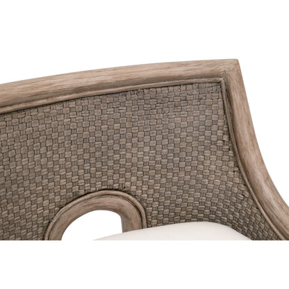 Woven Transitional Adamo Counter Stool