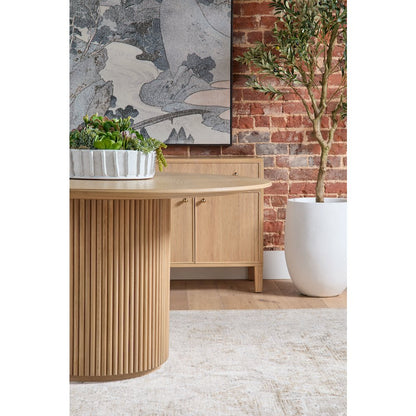 Bronze Bay Transitional Belfast 54" Round Dining Table