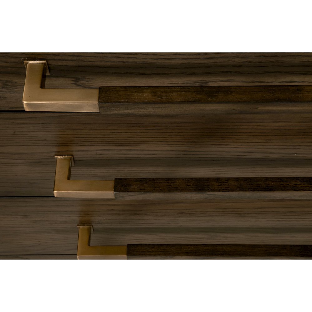 Bronze Bay Transitional Cambria 8-Drawer Double Dresser