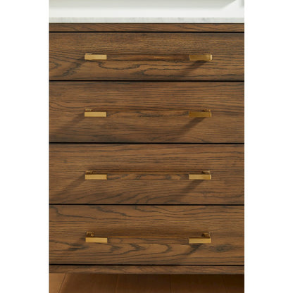 Bronze Bay Transitional Cambria 8-Drawer Double Dresser