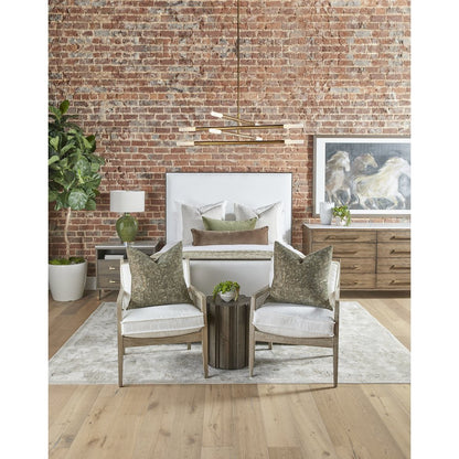 Bronze Bay Transitional Cambria 8-Drawer Double Dresser