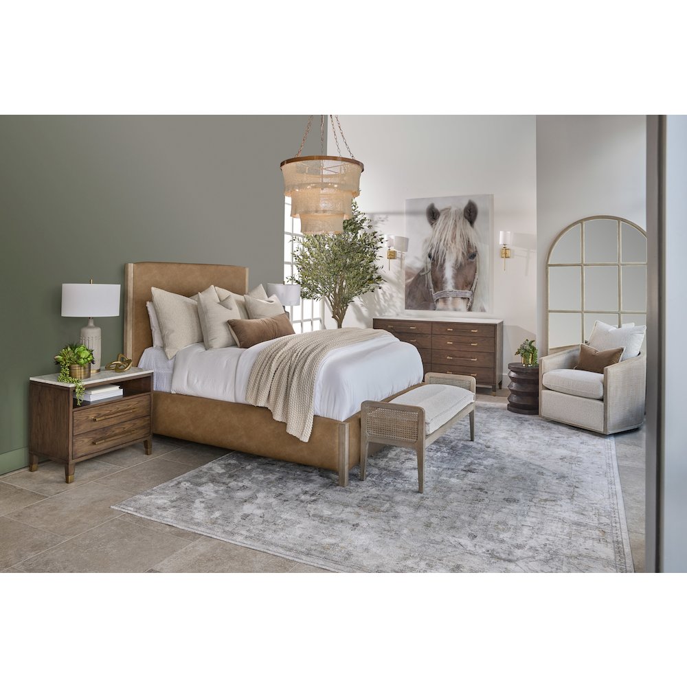 Bronze Bay Transitional Cambria 8-Drawer Double Dresser