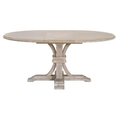 Traditions Transitional Devon 54" Round Extension Dining Table