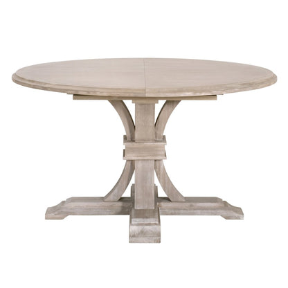 Traditions Transitional Devon 54" Round Extension Dining Table