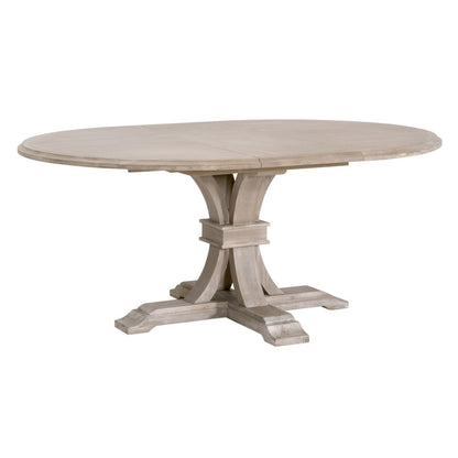 Traditions Transitional Devon 54" Round Extension Dining Table
