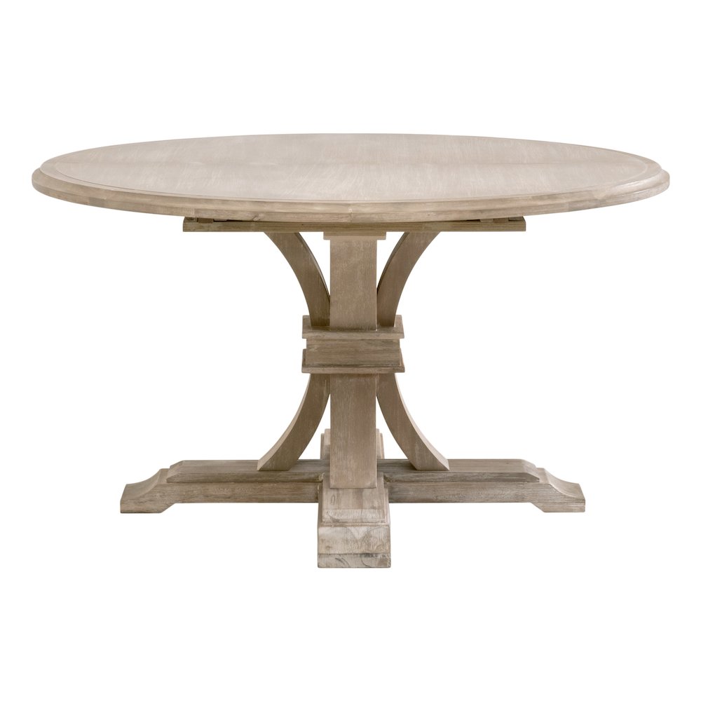 Traditions Transitional Devon 54" Round Extension Dining Table