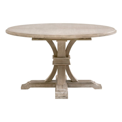 Traditions Transitional Devon 54" Round Extension Dining Table